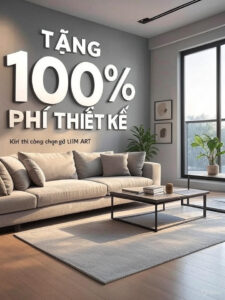 [HOT] Miễn phí thiết kế nội thất 100%