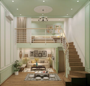 CẢI TẠO KHÔNG GIAN NHỎ 55m2 TẠI HẢI PHÒNG – BIẾN DIỆN TÍCH HẠN CHẾ THÀNH TỔ ẤM ĐÁNG SỐNG | LIIN ART