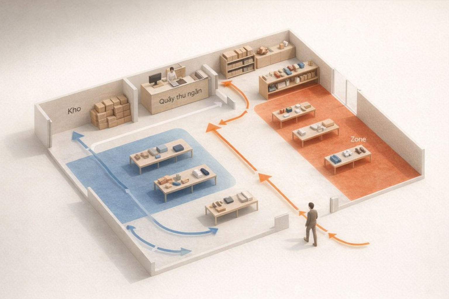 Mục tiêu & yếu tố tạo nên một thiết kế cửa hàng hiệu quả